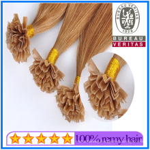 Wholesale Vendor 100% Virgin Hair Product V-Tip Hair Extensions